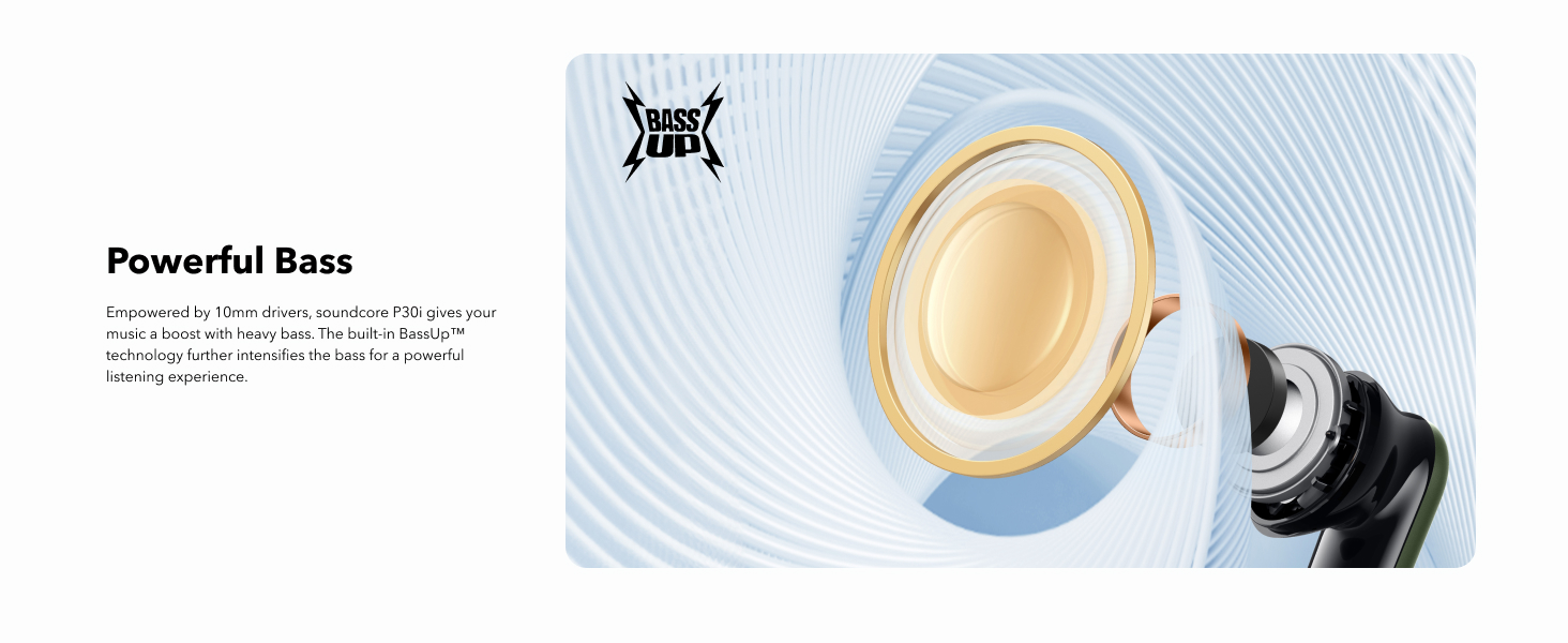 Soundcore P30i TWS BT bubice sa mikrofonom