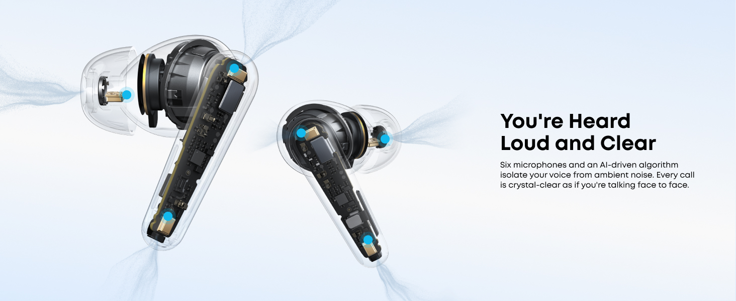 Soundcore Liberty 5 TWS ANC BT bubice sa mikrofonom