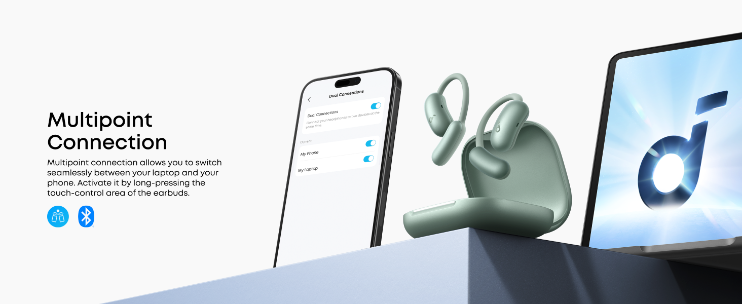 Soundcore AeroFit 2 BT bubice sa mikrofonom