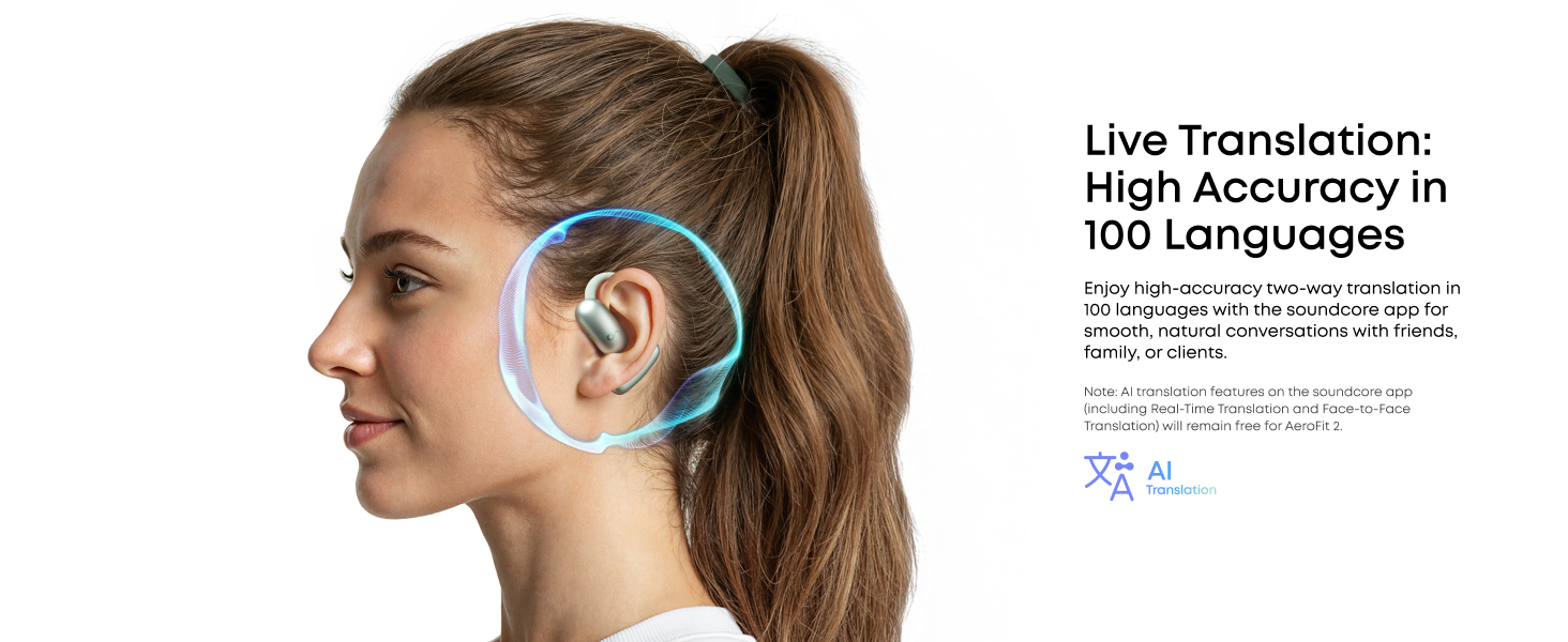 Soundcore AeroFit 2 BT bubice sa mikrofonom