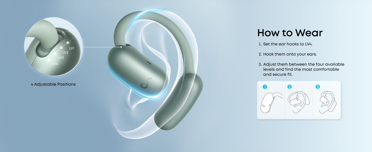 Soundcore AeroFit 2 BT bubice sa mikrofonom