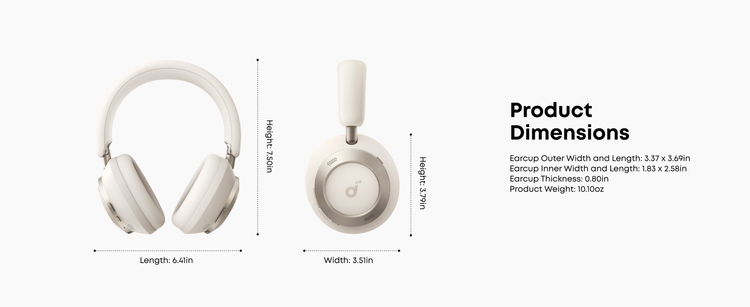 Soundcore Space One Pro ANC BT slušalice