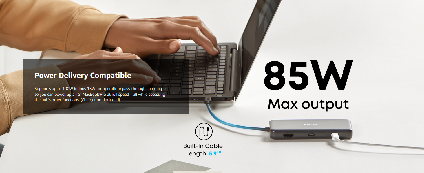 Anker USB-C Data Hub 8u1 10Gbps