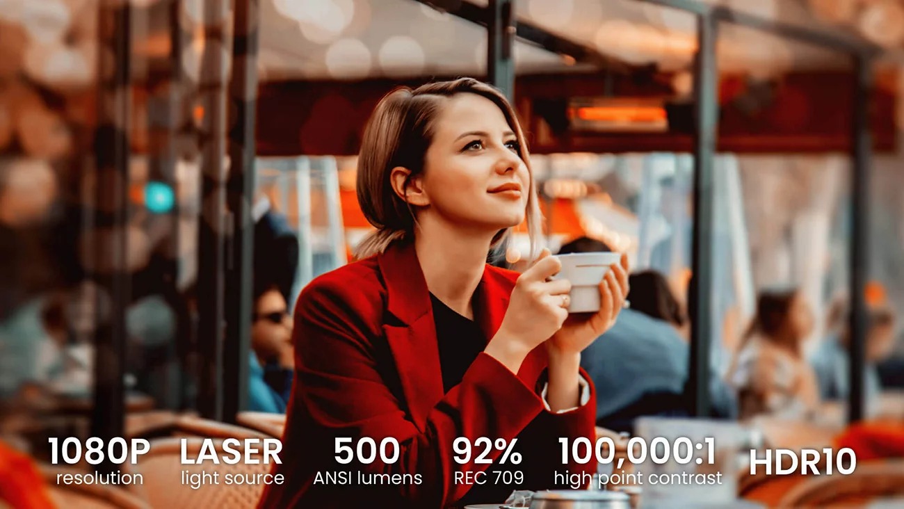 BenQ GV50 laserski smart projektor sa koferom