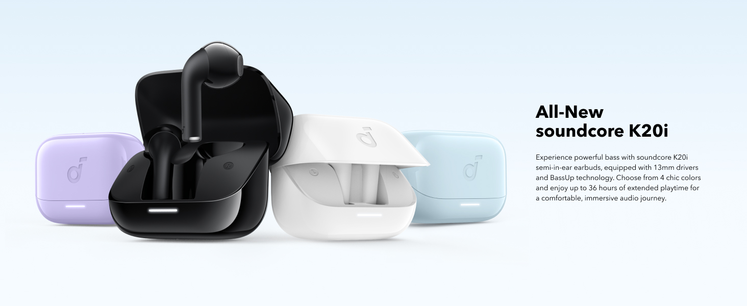Soundcore K20i TWS BT bubice sa mikrofonom