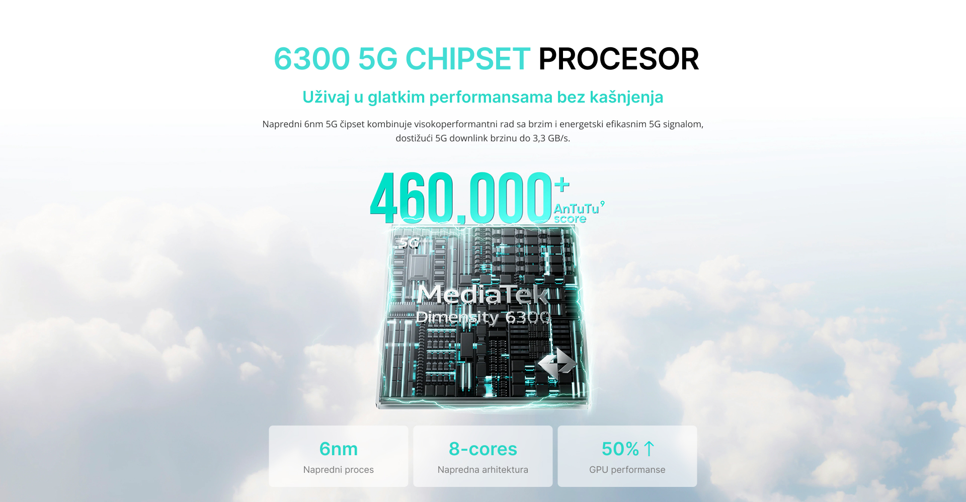 realme 14T mobilni telefon