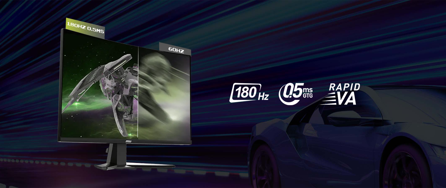 MSI 32 inča MAG 32CQ6F zakrivljeni gaming monitor