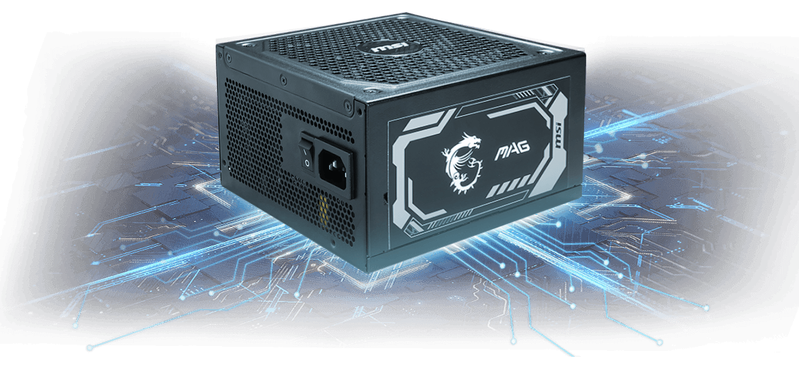 MSI MAG A1000GL PCIE5 1000W napajanje