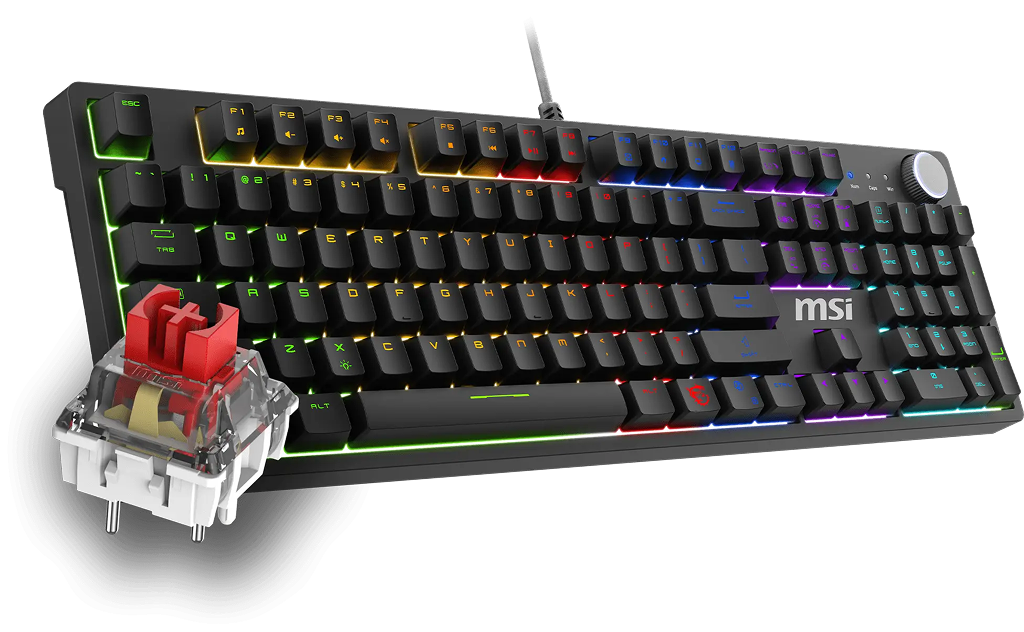 MSI FORGE GK320 (red switch) US tastatura