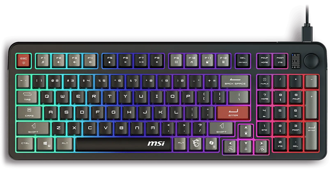 MSI FORGE GK110 US RGB tastatura