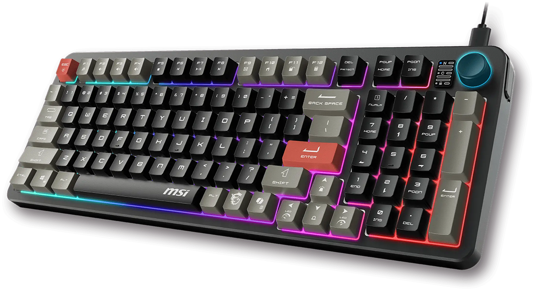 MSI FORGE GK110 US RGB tastatura