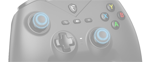 MSI FORCE GC200 crni gamepad