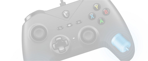 MSI FORCE GC200 crni gamepad