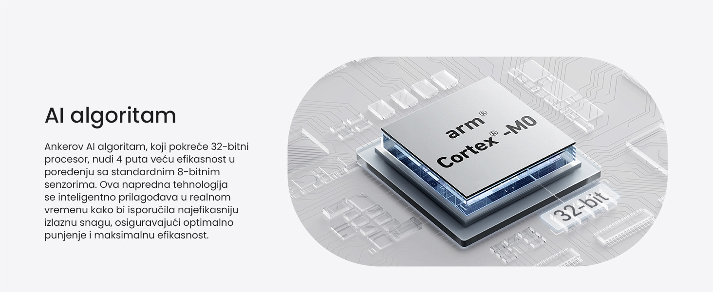 Anker MagGo 10000mAh, 27W, bežični Power Bank crni