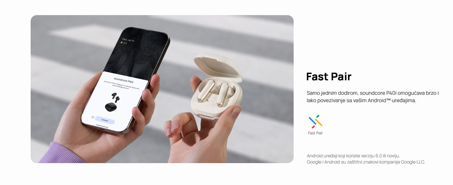 Anker Soundcore P40i TWS BT bubice sa mikrofonom