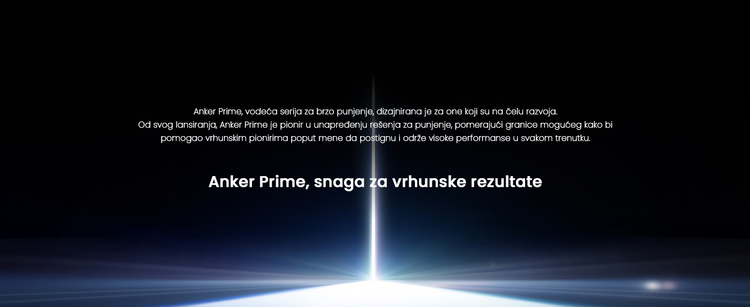 Anker Prime 26250mAh, 300W, Power Bank crni