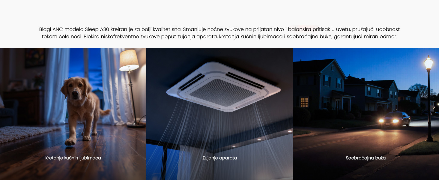 Anker Soundcore Sleep A30 Noise Masking bluetooth bežične bubice zelene