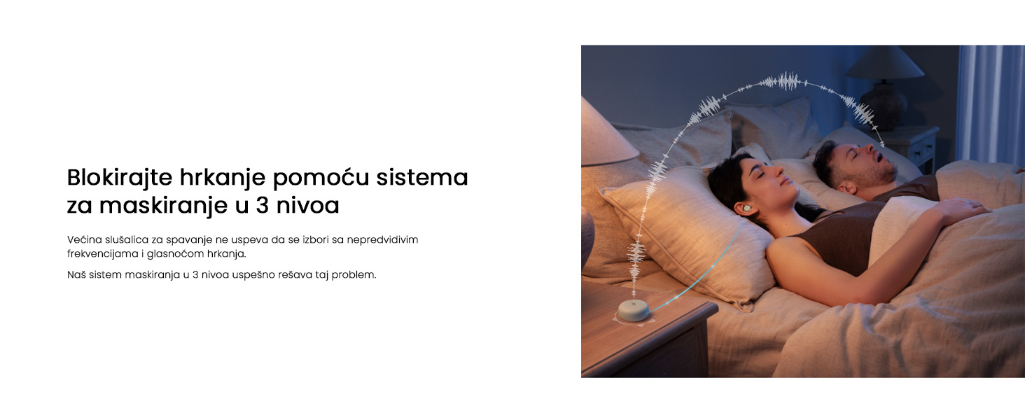 Anker Soundcore Sleep A30 Noise Masking bluetooth bežične bubice zelene