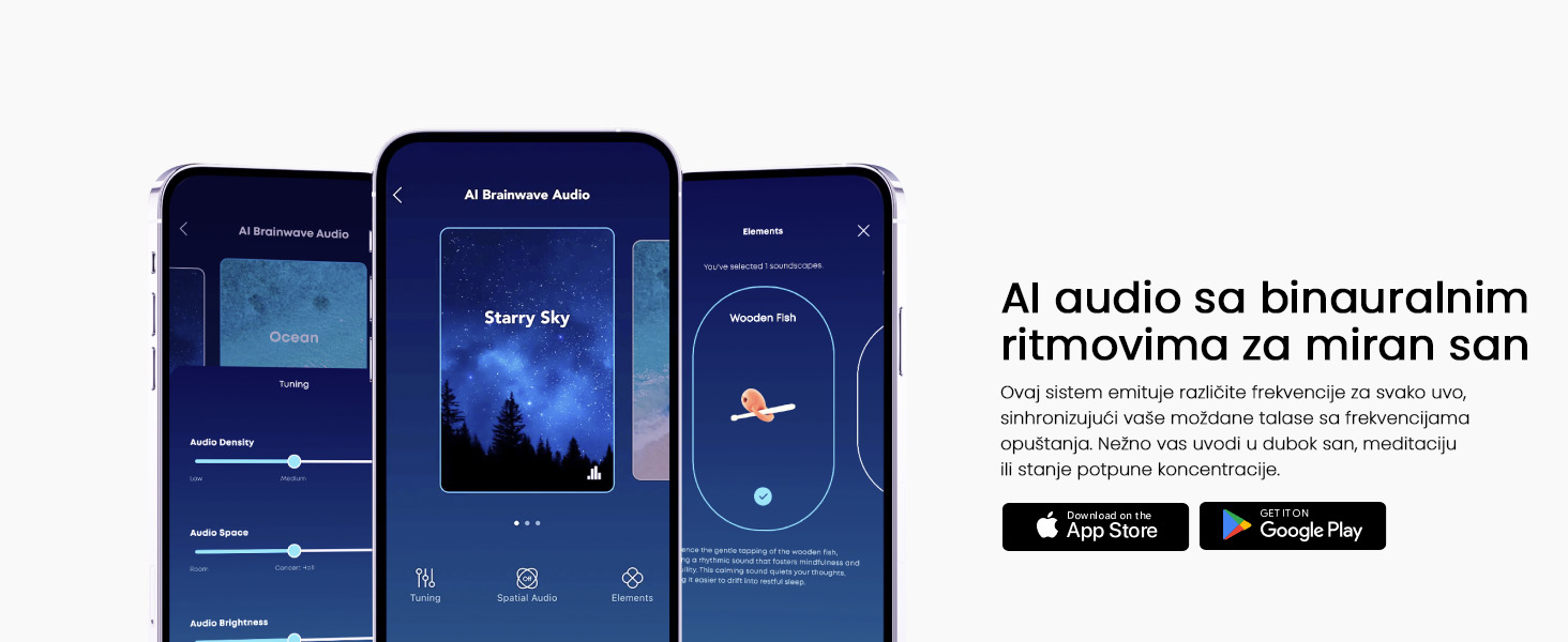 Anker Soundcore Sleep A30 Noise Masking bluetooth bežične bubice zelene