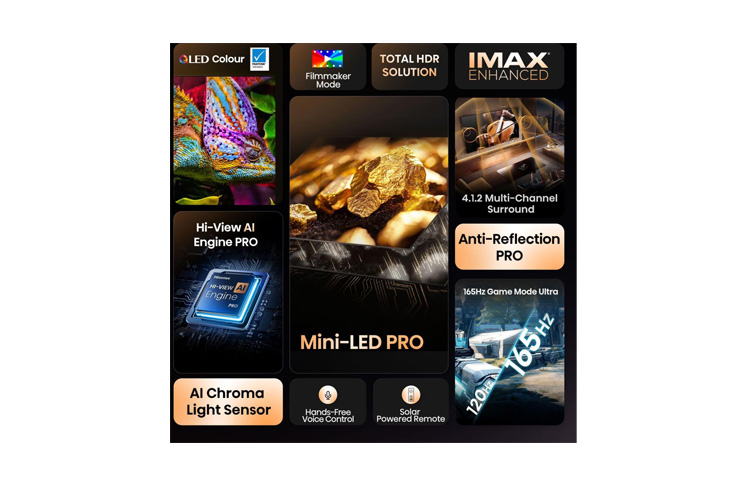 Hisense 75 inča 75U8Q ULED Mini-LED 4K UHD Smart TV