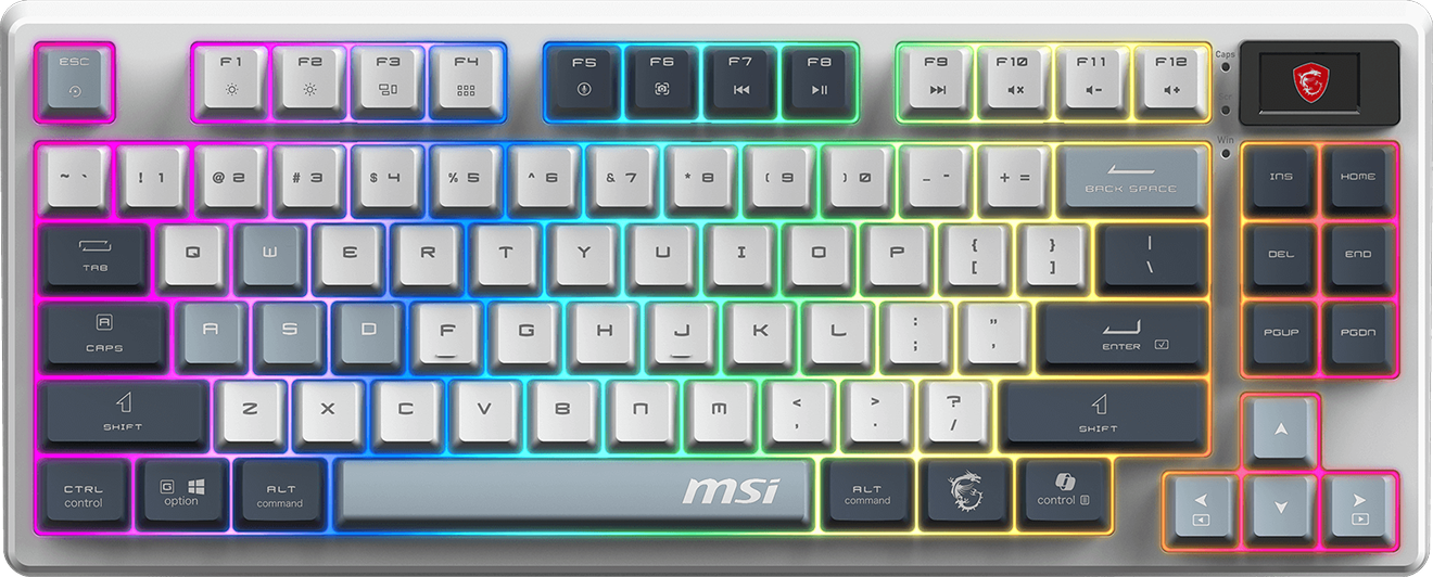 MSI FORGE GK600 TKL SKY US wireless tastatura