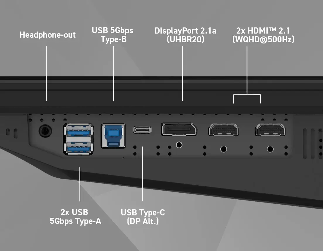 MSI 27 inča MPG 271QR QD-OLED X50 2560 x 1440 500Hz monitor