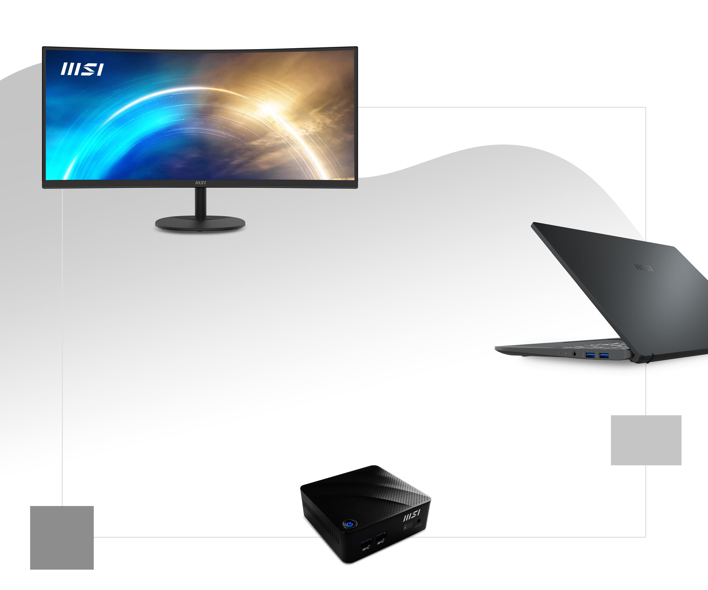 MSI 34 inča PRO MP341CQ E12 FHD 3440 x 1440 VA 100 Hz business monitor