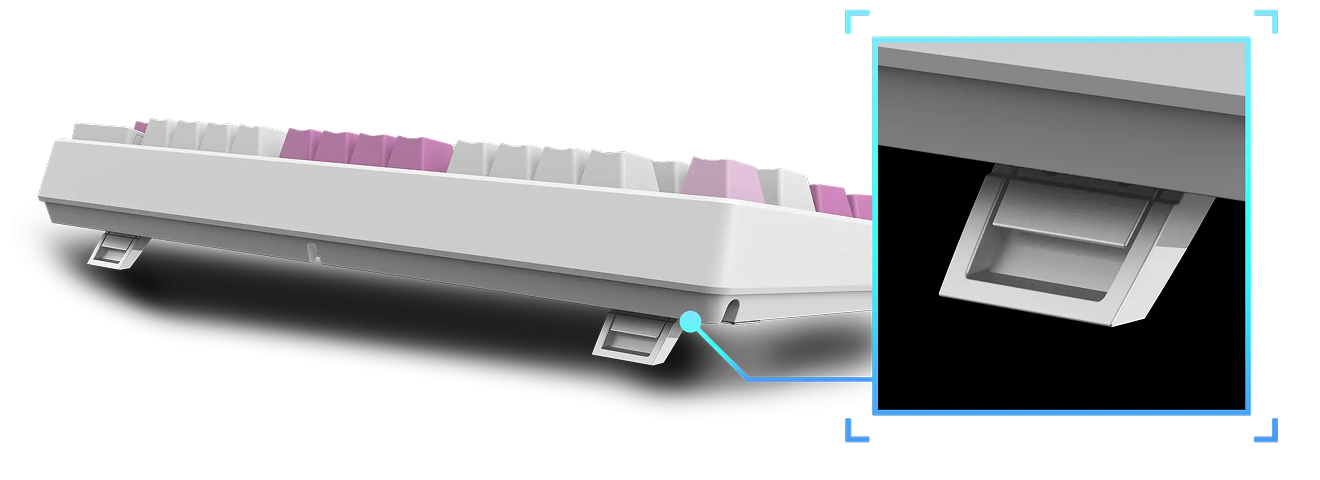 MSI FORGE GK600 TKL VIOLET US wireless tastatura