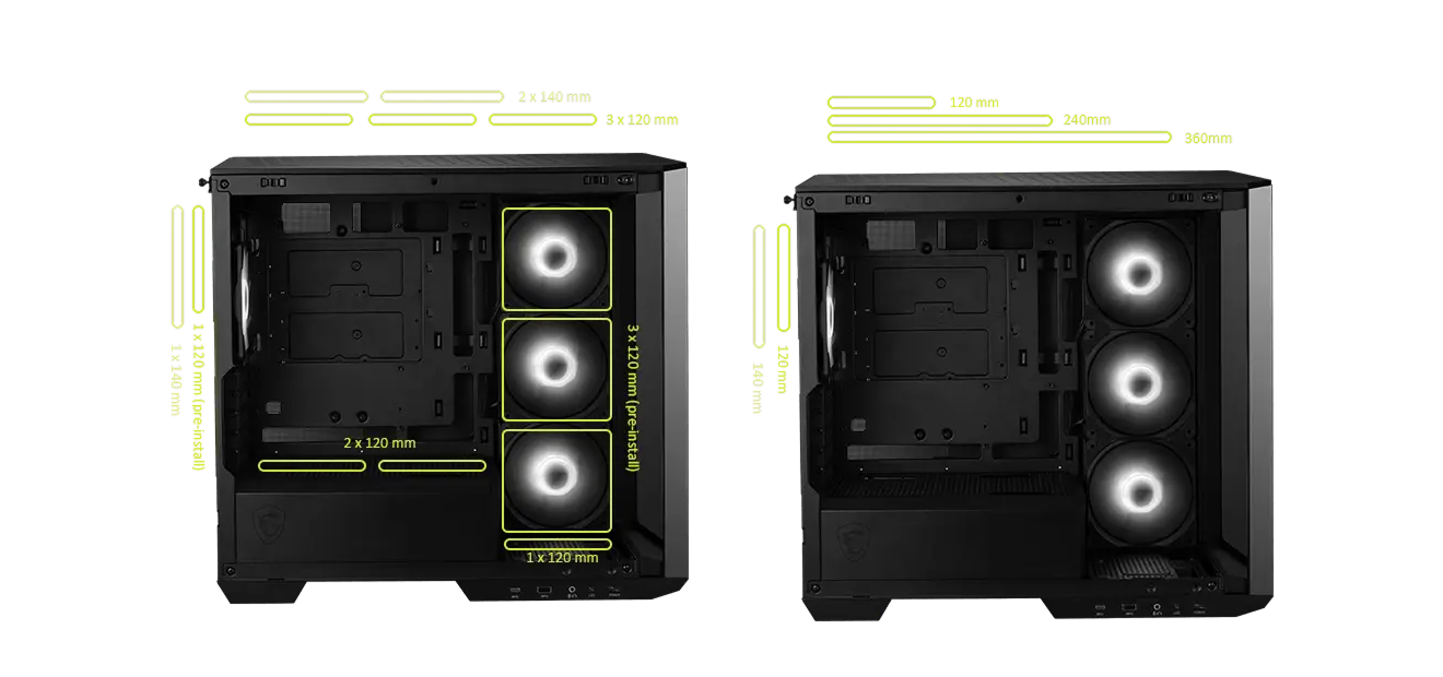 MSI MAG PANO M100R PZ kućište