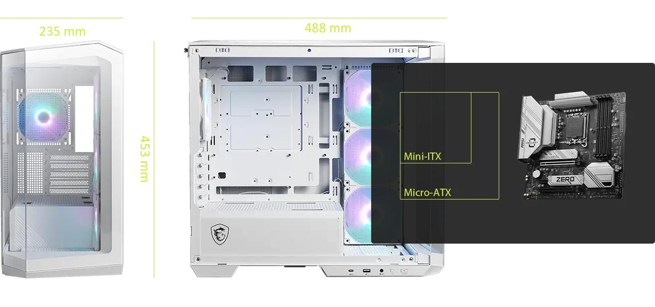 MSI MAG PANO M100R PZ kućište