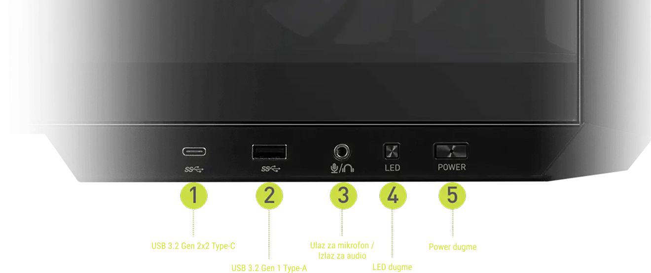 MSI MAG PANO M100R PZ kućište