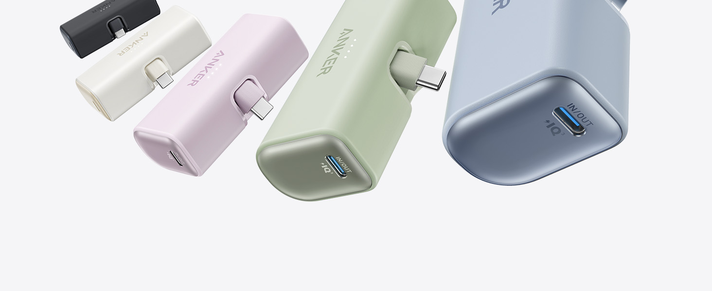 Anker Nano 5000mAh, 22.5W, sa ugrađenim USB-C konektorom, Power Bank