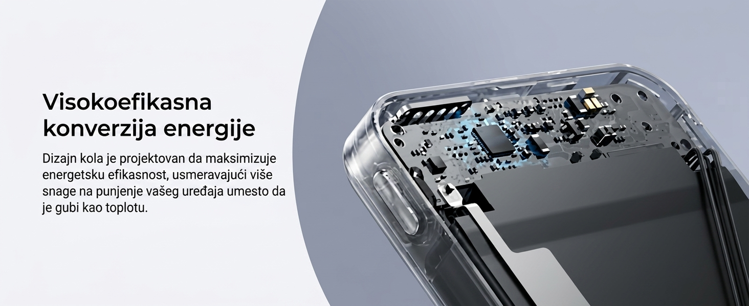 Anker MagGo 10000mAh, 15W, magnetno bežični Power Bank