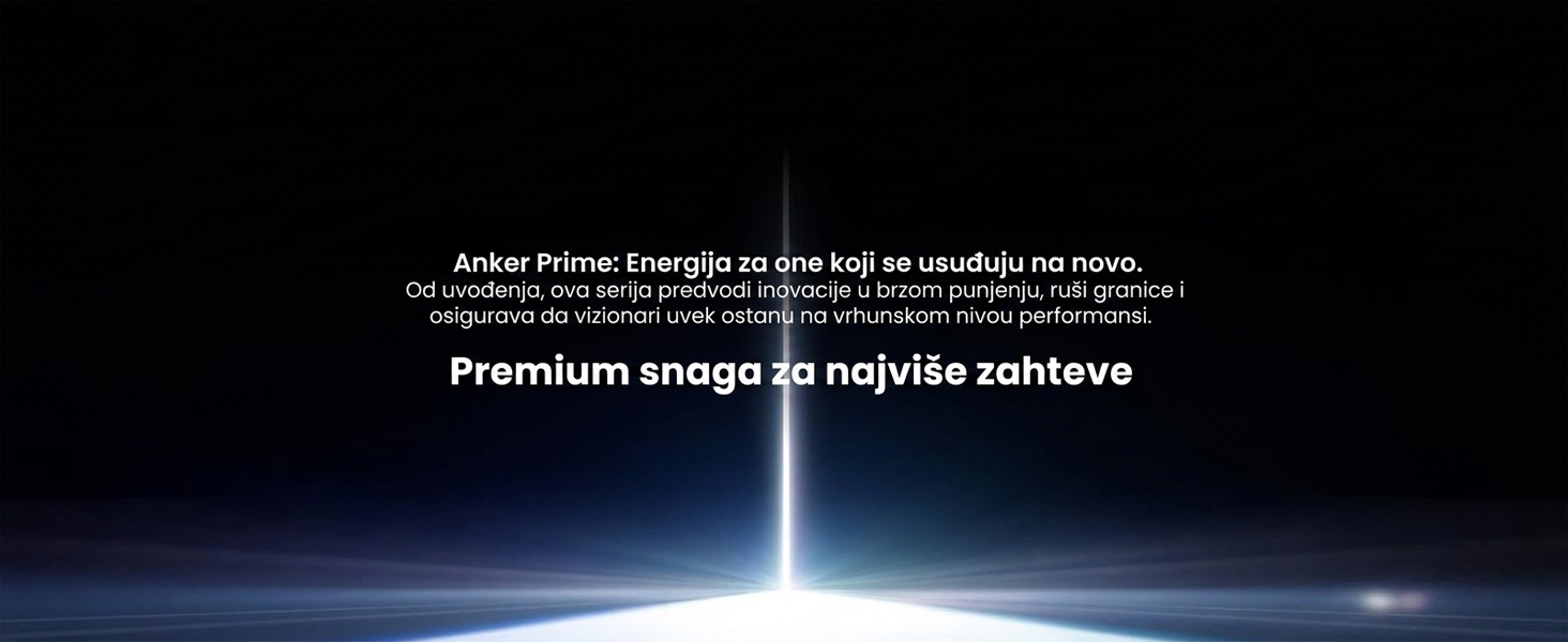 Anker Prime 160W GaN zidni brzi punjač, 3-porta (3x USB-C)