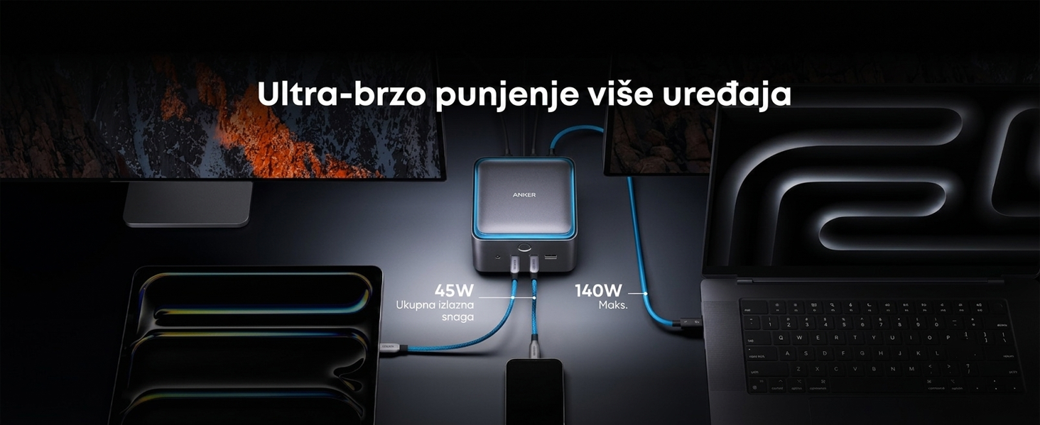 Anker Prime Thunderbolt 5 Docking Stanica 140W, 14u1