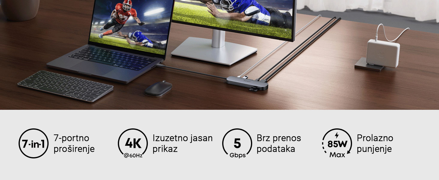 Anker Nano USB-C Hub 7u1