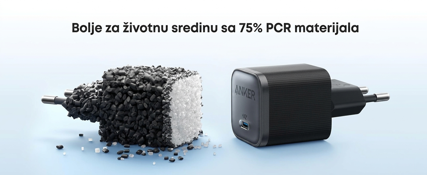 Anker Nano 45W putni zidni punjač, USB-C port