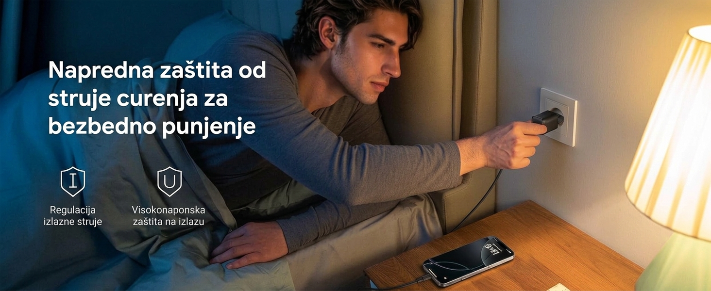 Anker Nano 45W putni zidni punjač, USB-C port