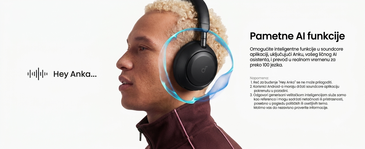 Anker Soundcore Space 2 ANC BT slušalice