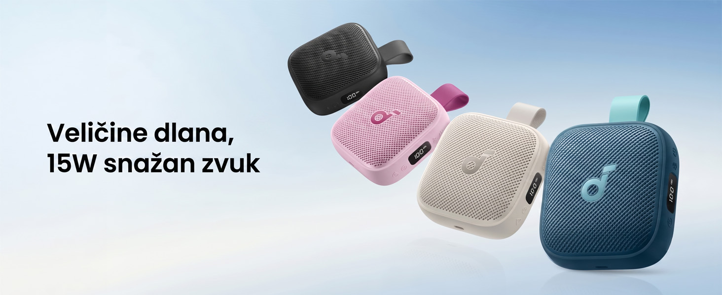 Anker Soundcore Boom Go 3i 15W prenosni bluetooth IP68 zvučnik