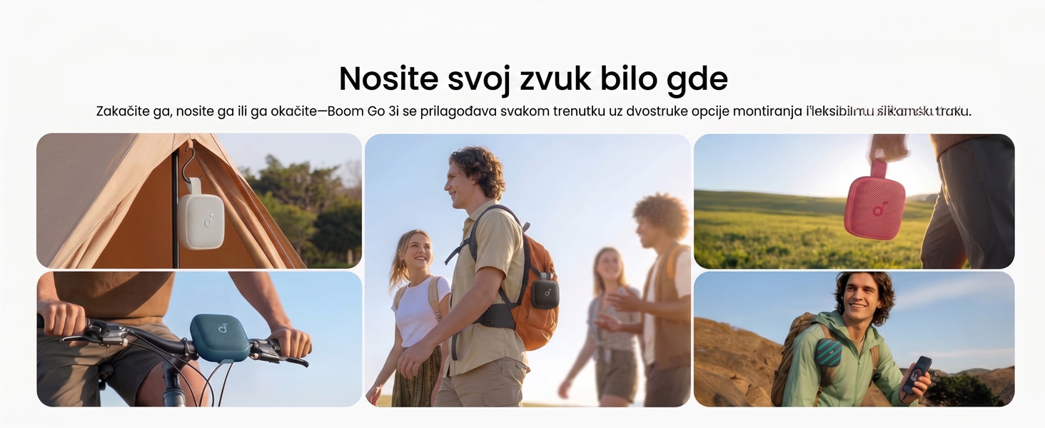 Anker Soundcore Boom Go 3i 15W prenosni bluetooth IP68 zvučnik