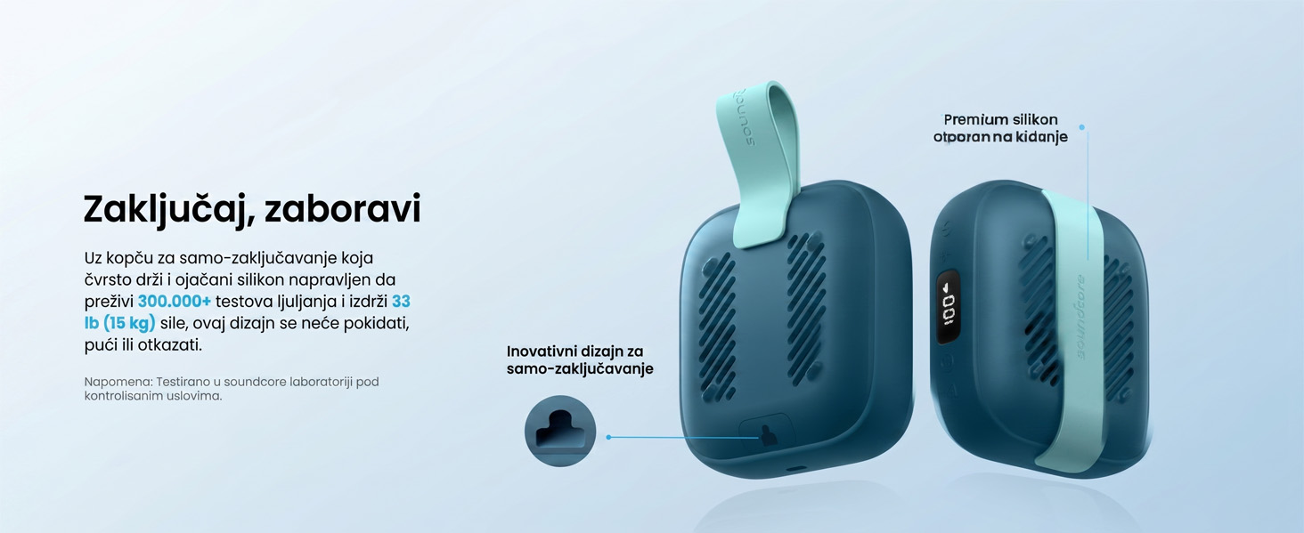 Anker Soundcore Boom Go 3i 15W prenosni bluetooth IP68 zvučnik