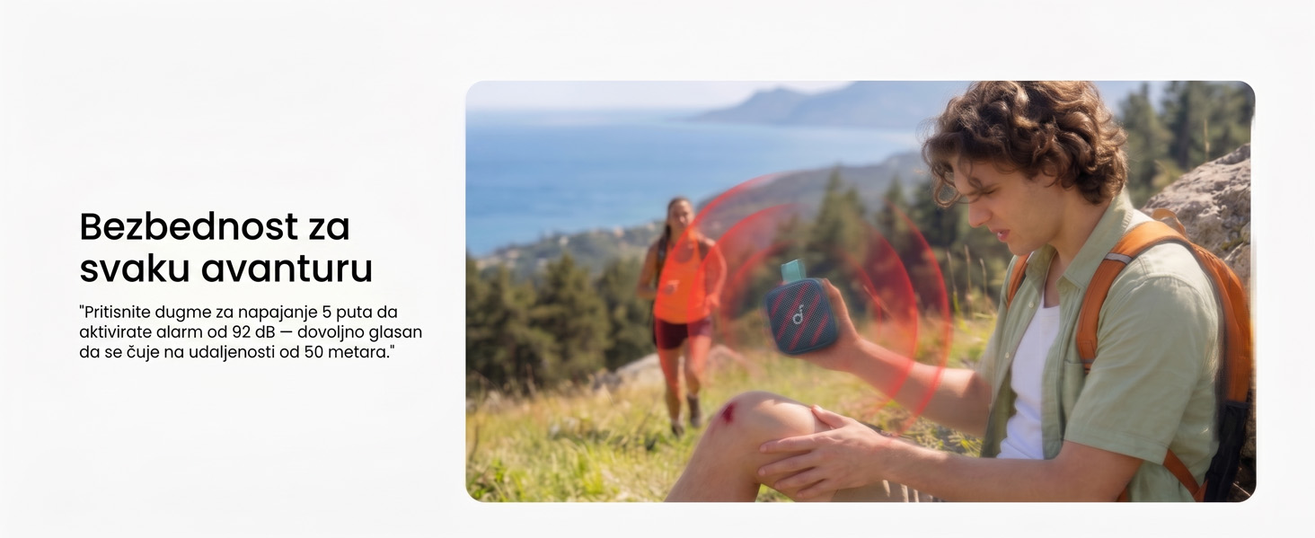 Anker Soundcore Boom Go 3i 15W prenosni bluetooth IP68 zvučnik