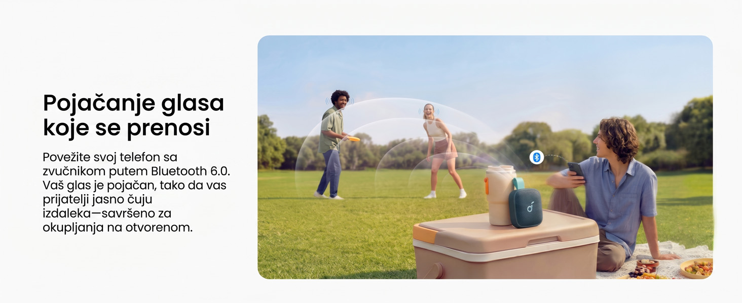 Anker Soundcore Boom Go 3i 15W prenosni bluetooth IP68 zvučnik