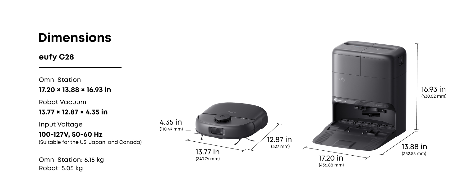 ANKER Eufy Omni C28 Robot usisivač
