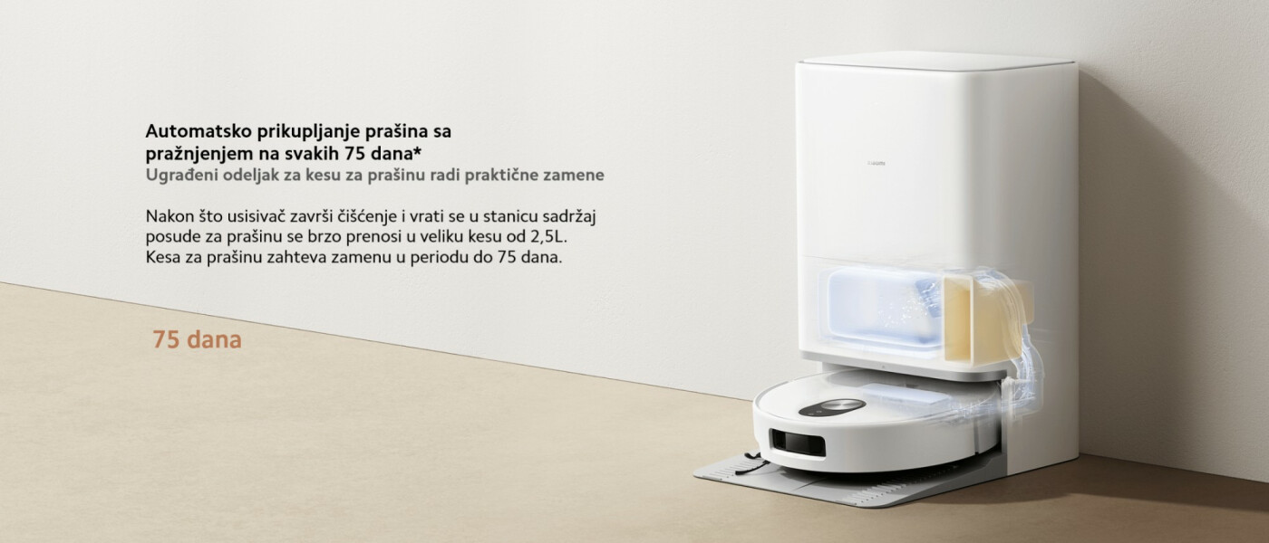 Xiaomi Robot Vacuum 5 usisivač (BHR0834EU)