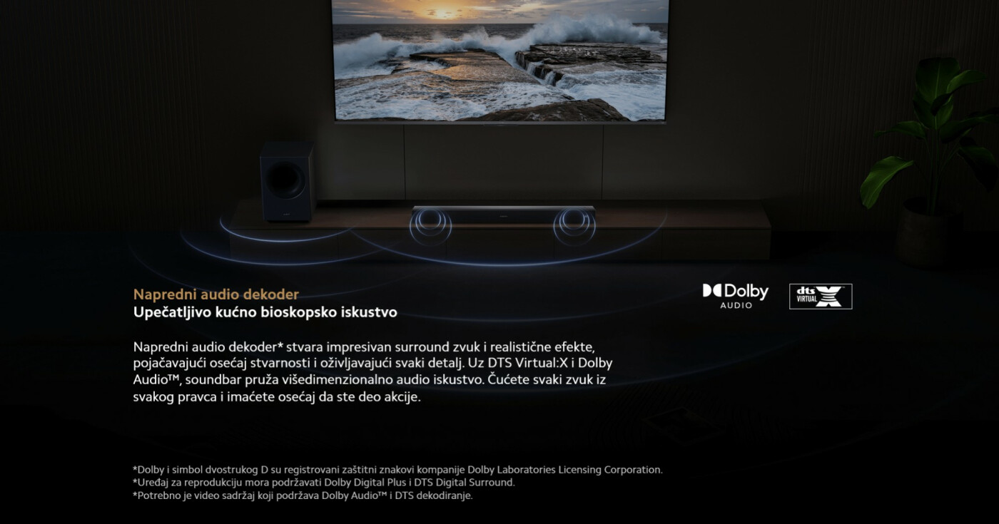 Xiaomi Soundbar Pro 2.1 ch NS4-EU QBH4336EU