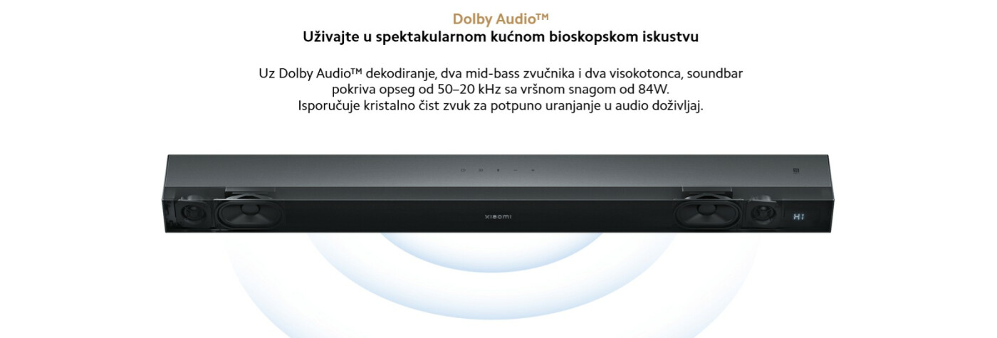 Xiaomi Soundbar Pro 2.0 ch NS5-EU (QBH4344EU)