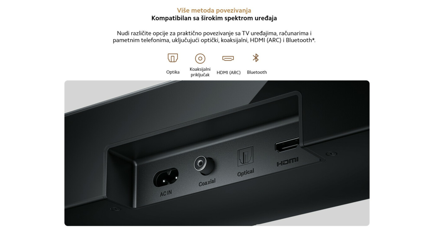 Xiaomi Soundbar Pro 2.0 ch NS5-EU (QBH4344EU)