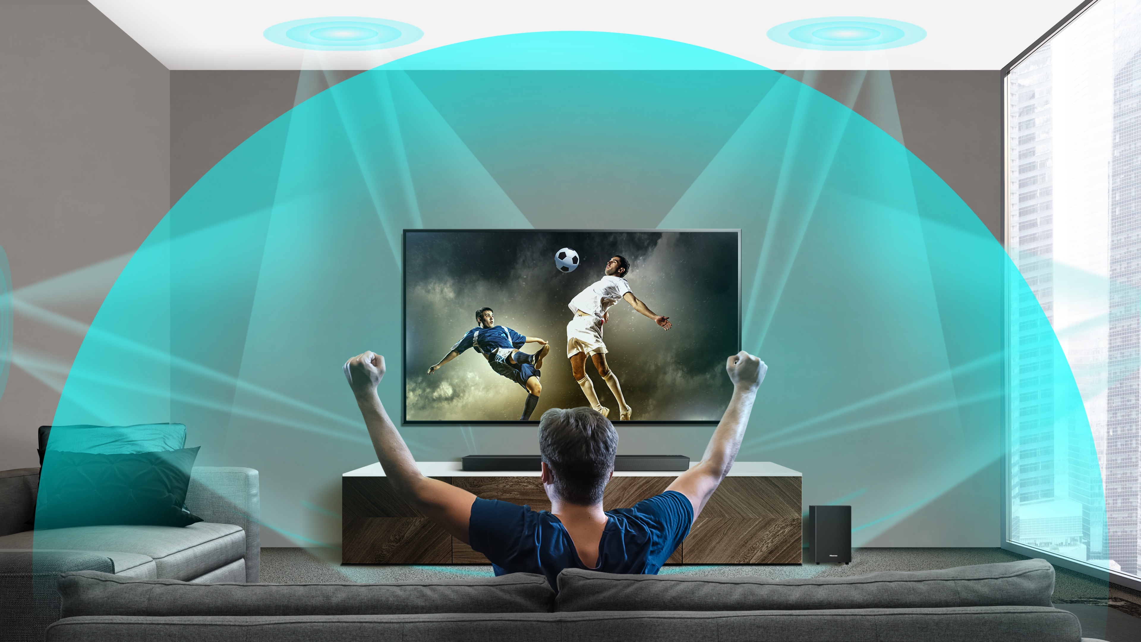 Hisense HS312 Soundbar vas u potpunosti okružuje zvukom